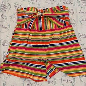 Ashley Stewart SIZE 34/36 (6X) NEW Strapless Striped Crepe Rom